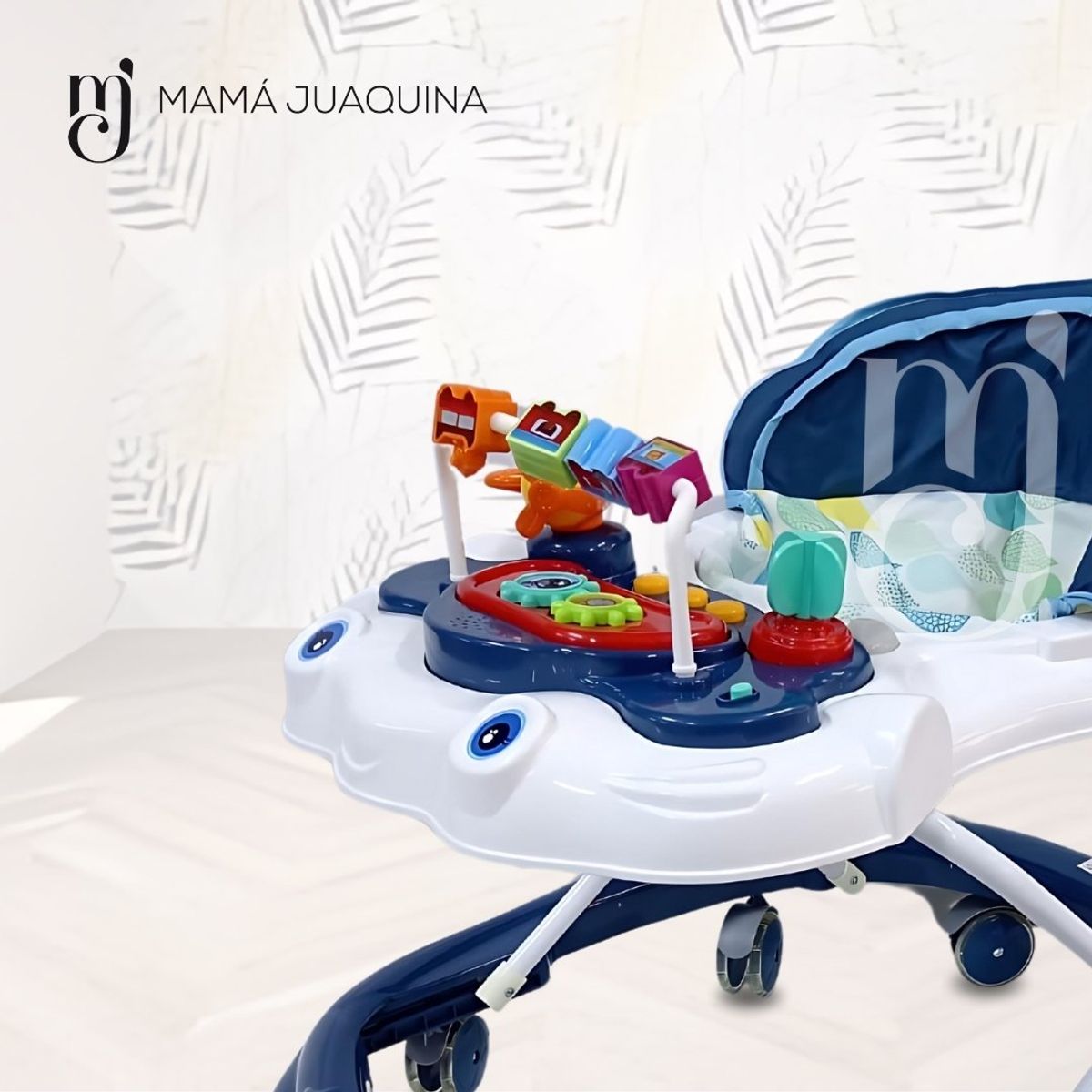 BABY - Andador con Tablero Musical «CRECELIE» White