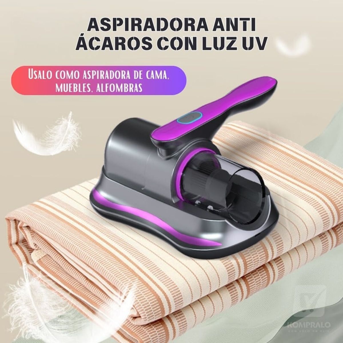 OEM - SUPER ASPIRADORA ANTI ACAROS INALAMBRICA