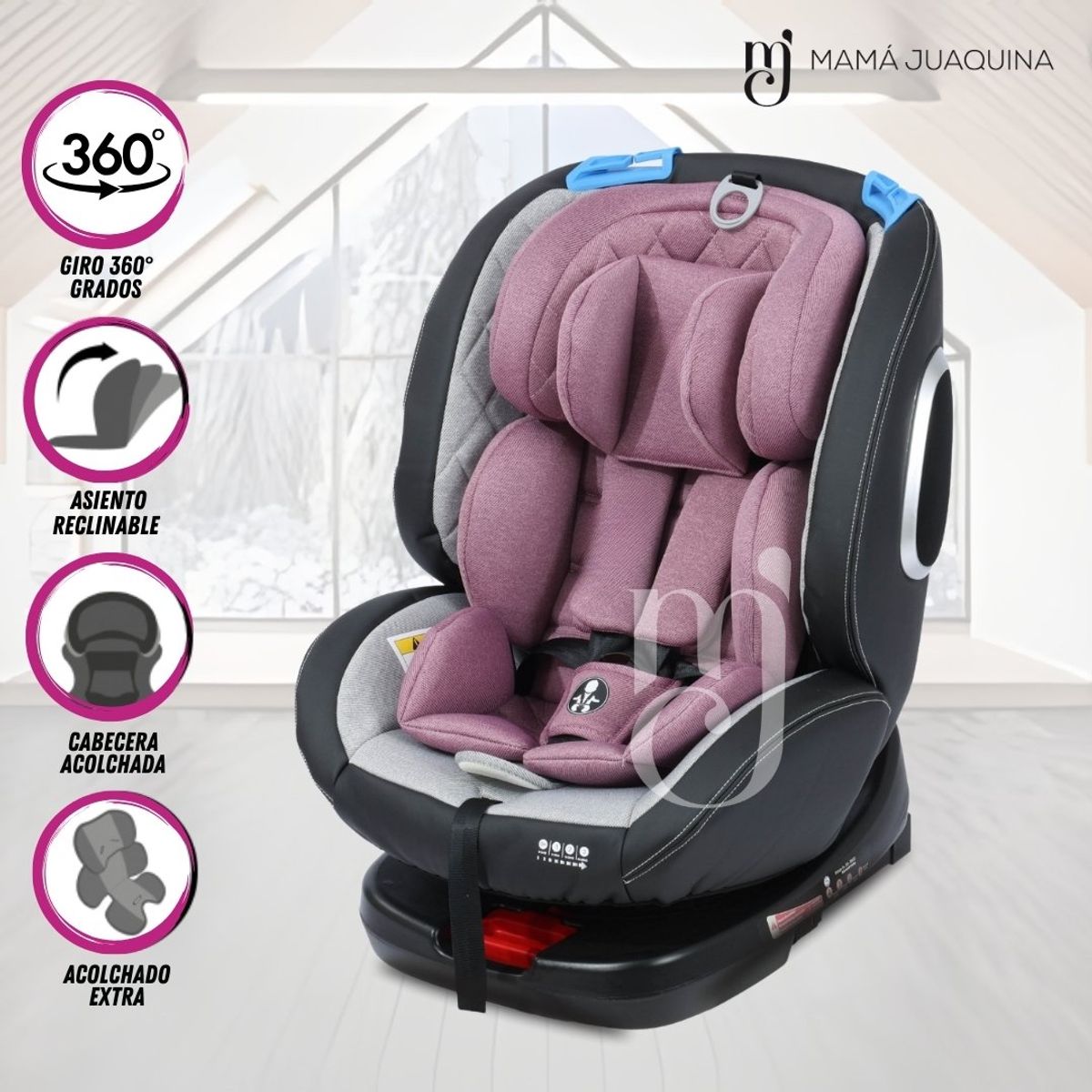 BABY - Silla De Auto «EDFORD» Purple
