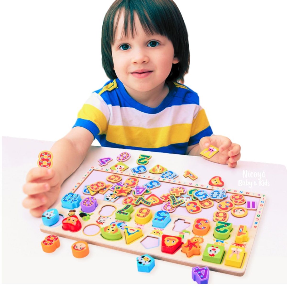 EDUCA - Tablero Matemático - Aprendiendo Formas Números y Animales