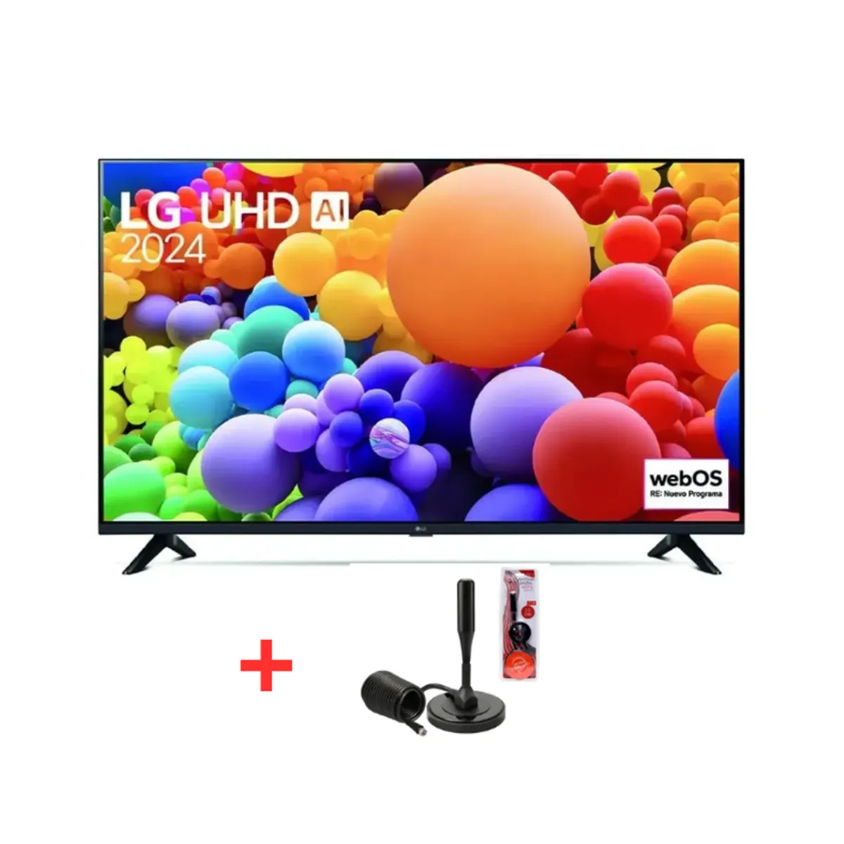 LG - TELEVISOR LED  65 LG  UHD 4K SMART TV 2024   65UT7300PSA + Antena Digital