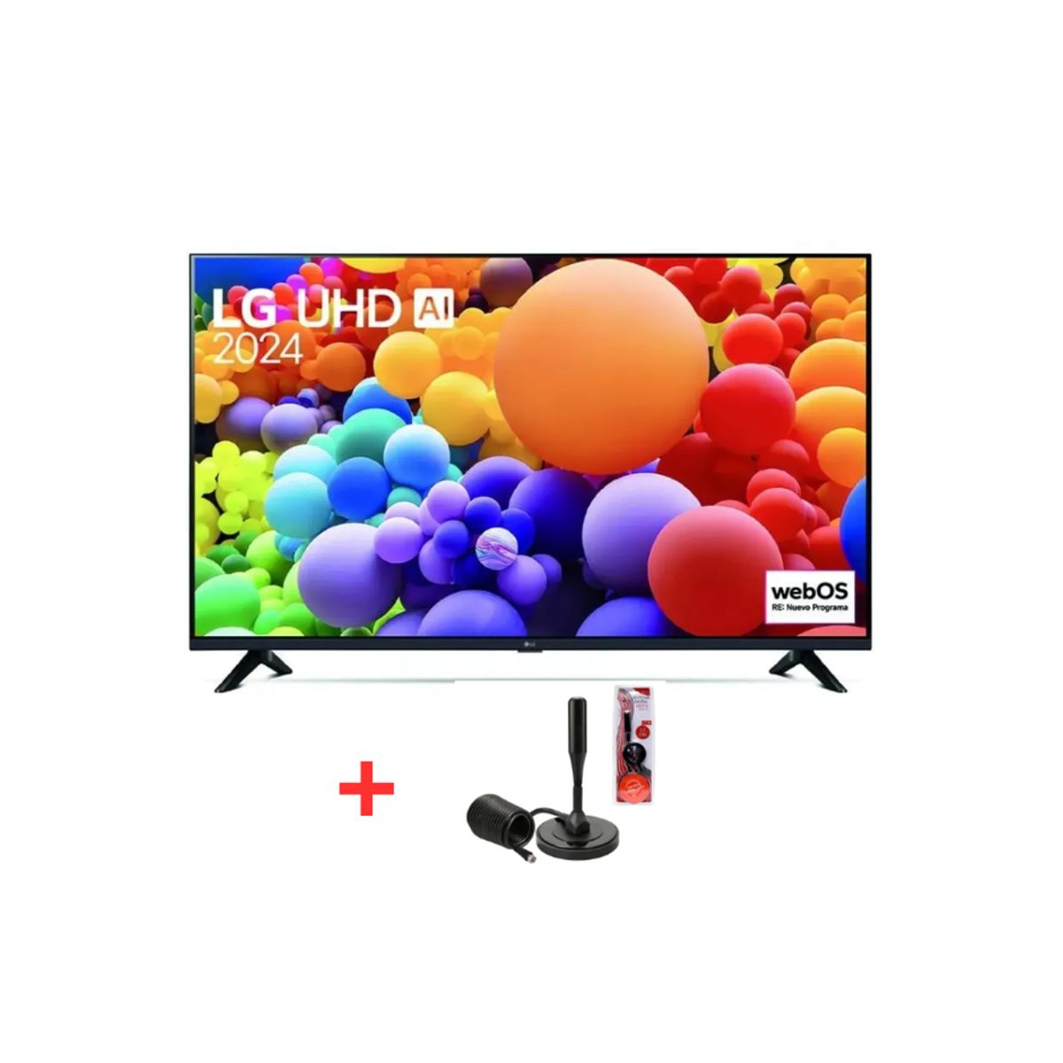 LG - TELEVISOR LED  65 LG  UHD 4K SMART TV 2024   65UT7300PSA + Antena Digital