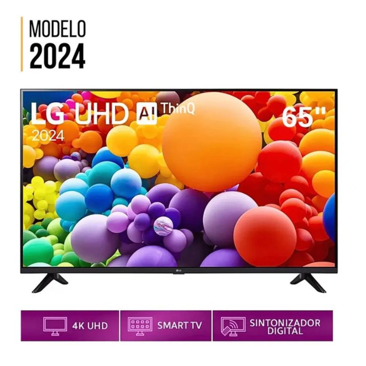 LG - TELEVISOR LED  65 LG  UHD 4K SMART TV 2024   65UT7300PSA + Antena Digital