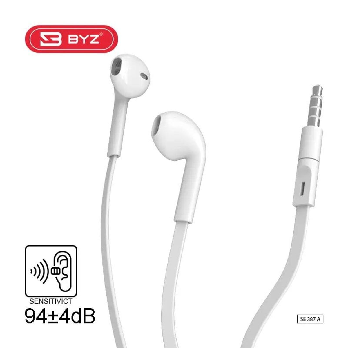 GENERICO - Audífonos BYZ SE387A con Micrófono Blanco