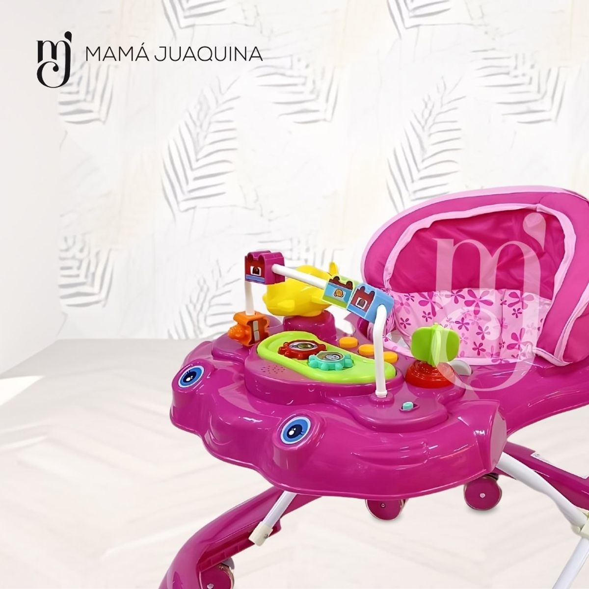 BABY - Andador con Tablero Musical «CRECELIE» Pink