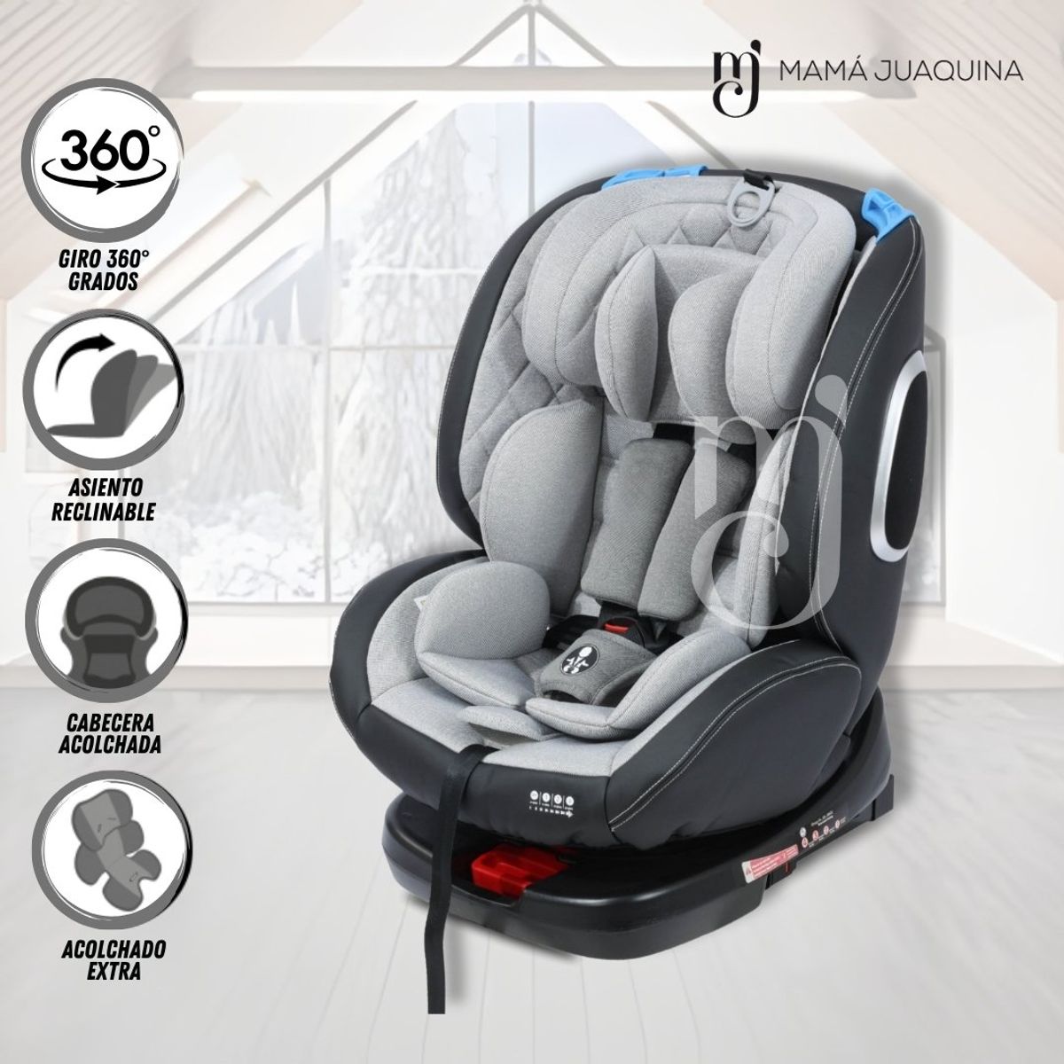 BABY - Silla De Auto «EDFORD» Grey