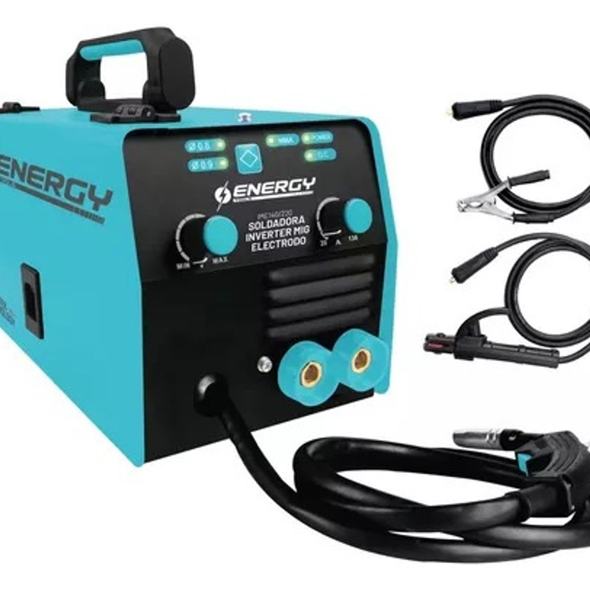 ENERGY - Soldadora Inverter Tecnology  225AMP MIG-FLUX+ELECTRODO SINERGICO
