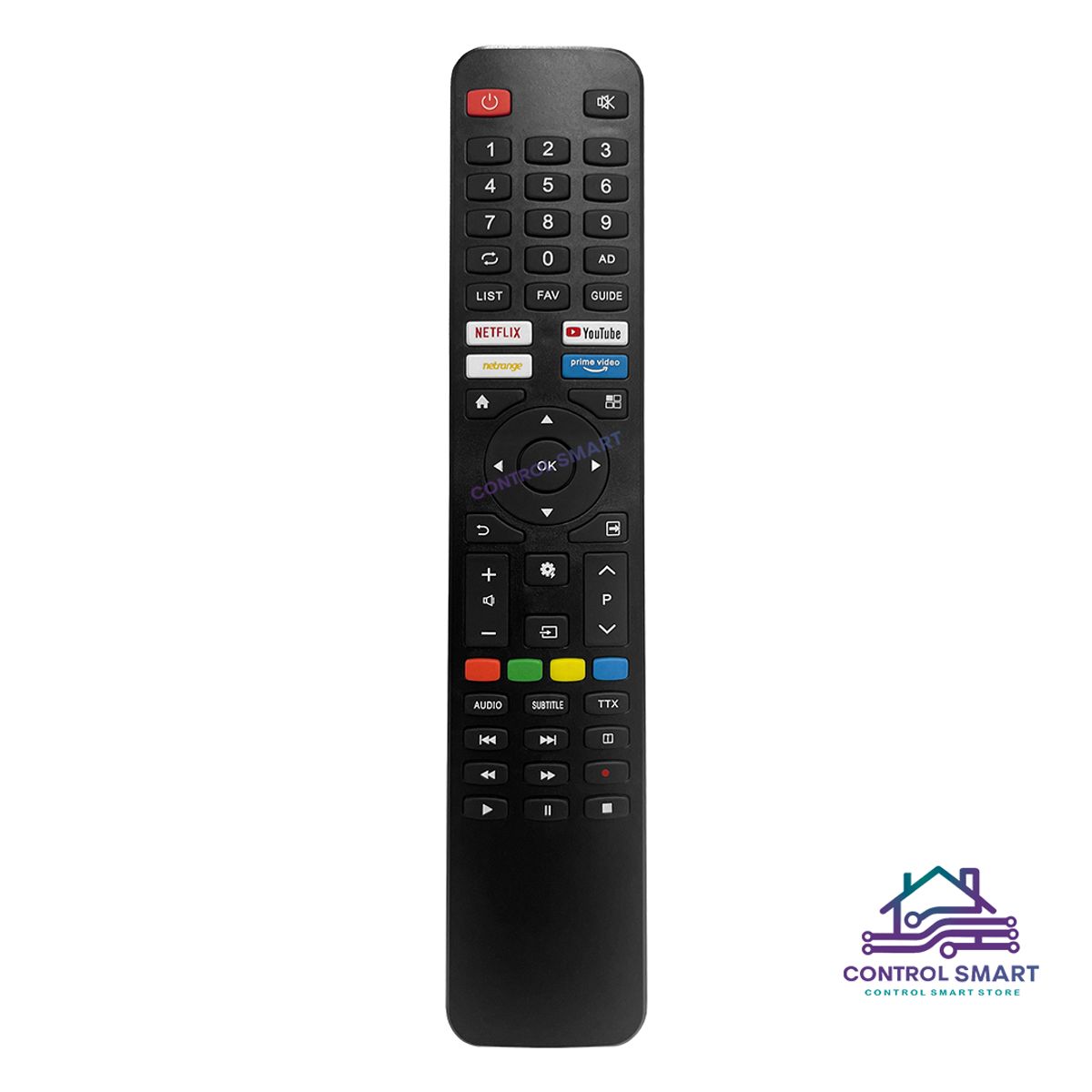 GENERICO - Control Para Tv Jvc Android Tv 4k Nuevo Modelo