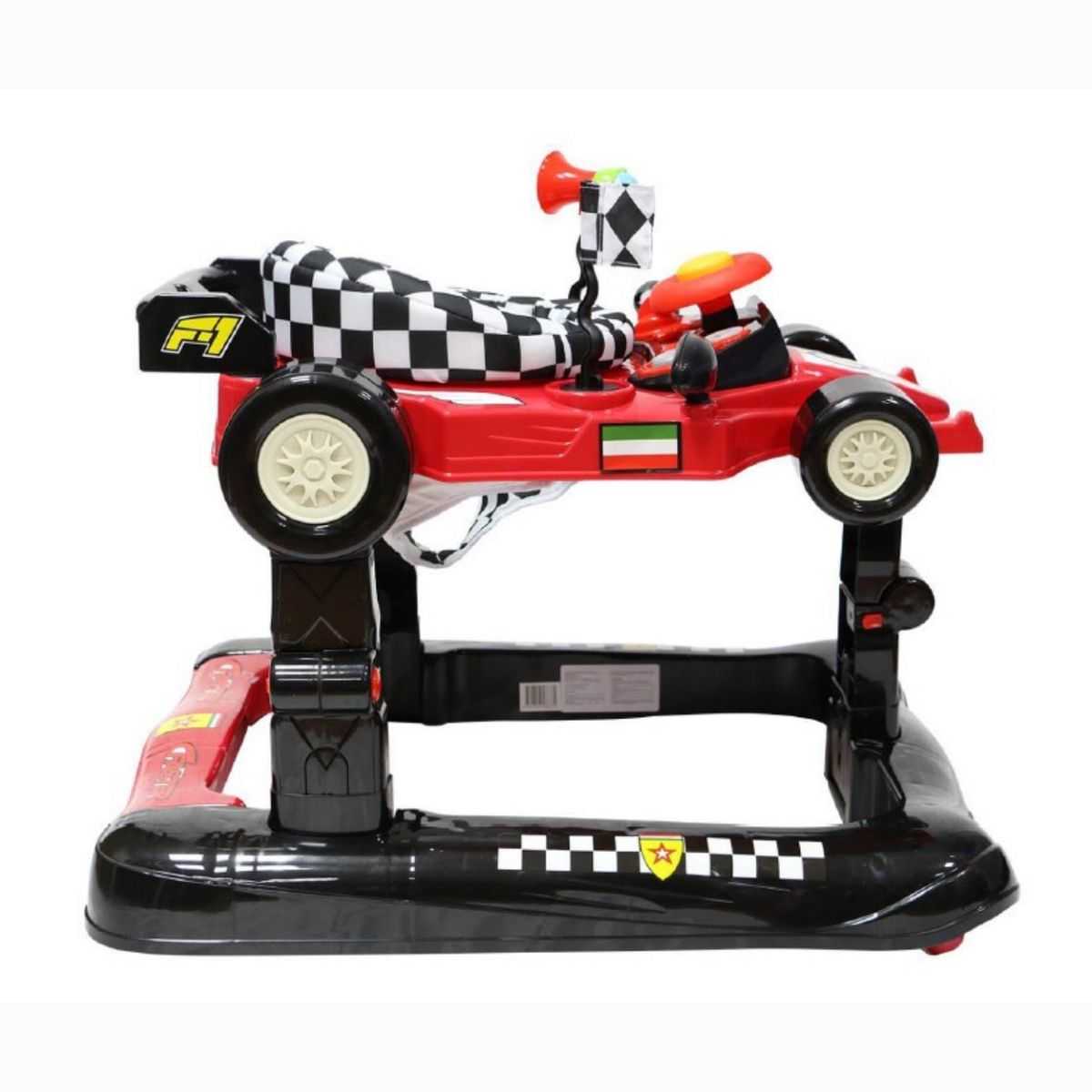 EBABY - Andador y Saltarín para bebe Delmi Rojo