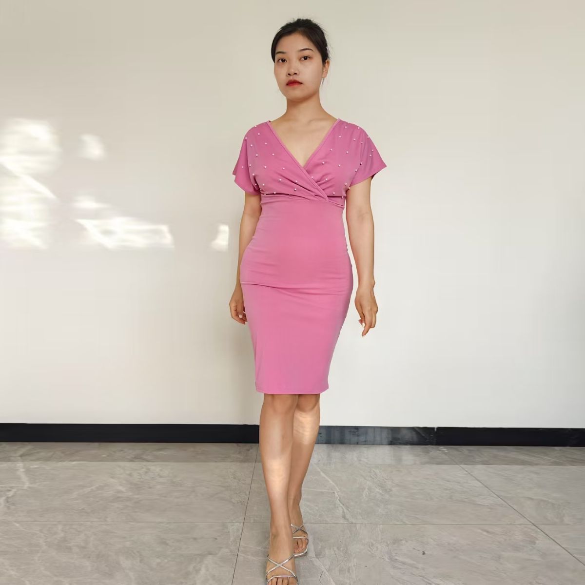 RINODERINA - Vestido Casual Corto Comodo Moda Mujer