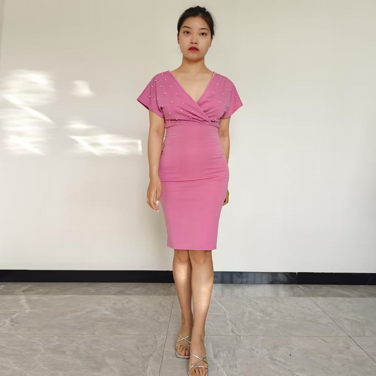 RINODERINA - Vestido Casual Corto Comodo Moda Mujer