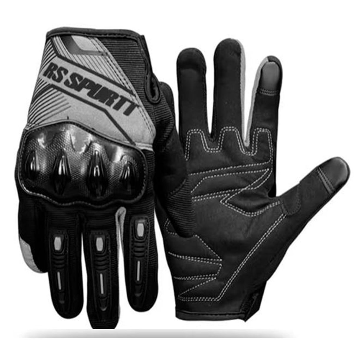 GENERICO - GUANTES PARA MOTO CON PROTECCIONES RIGIDAS RSSPURTT