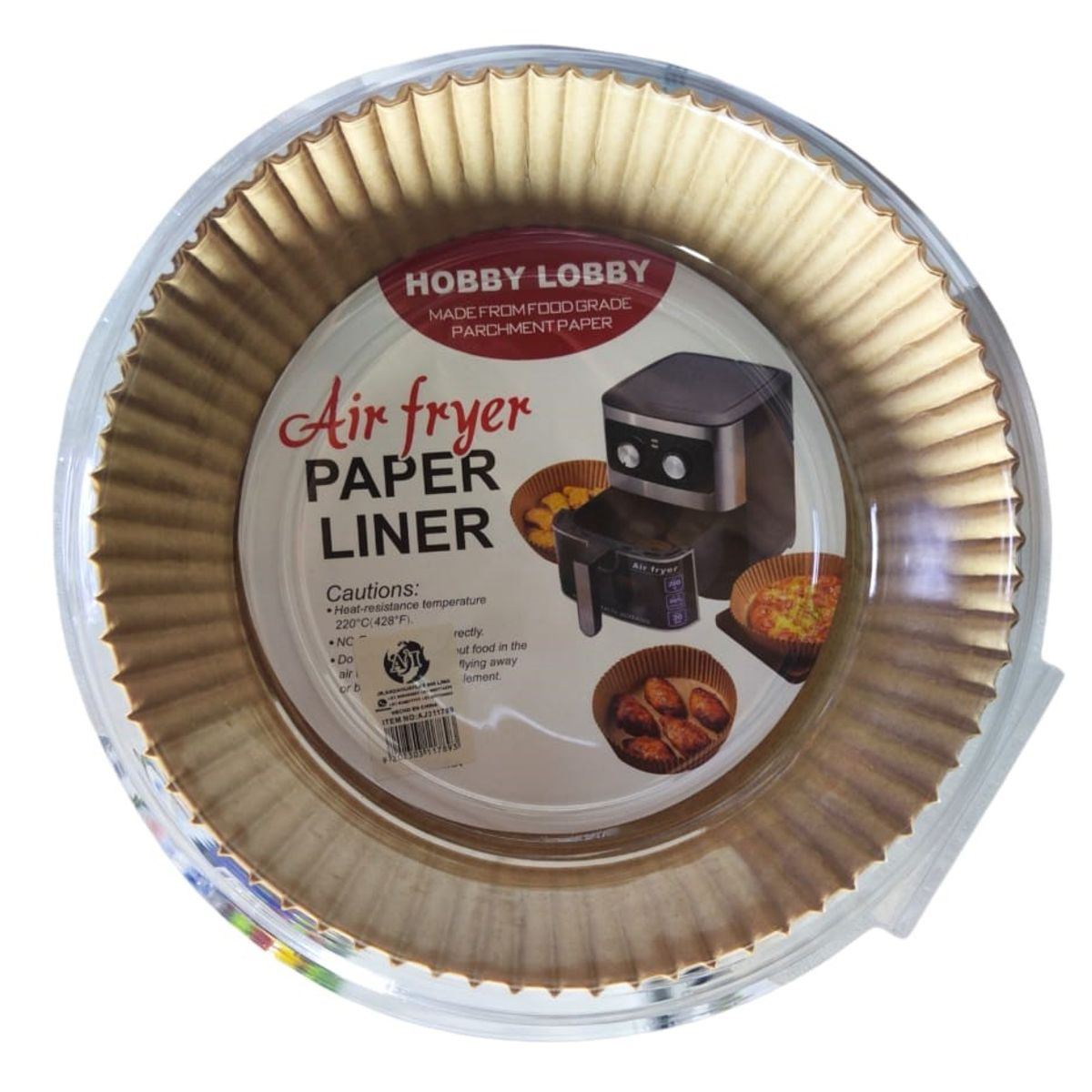 GENERICO - Moldes Desechables Antiadherente Freidora 50 Pcs