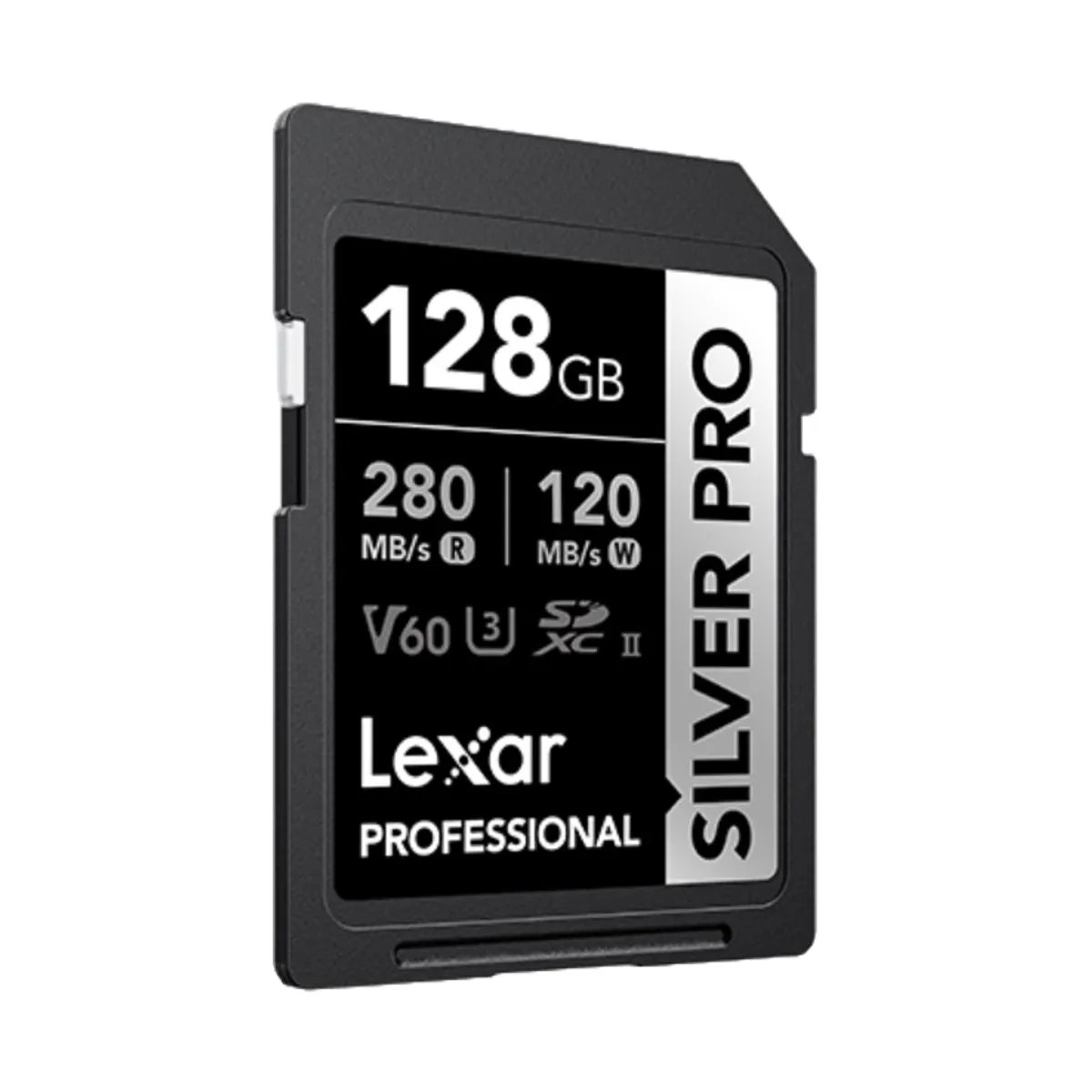 LEXAR - Memoria Sd Lexar Profesional 128gb Sdxc Uhs-ii R280mb V60 4k