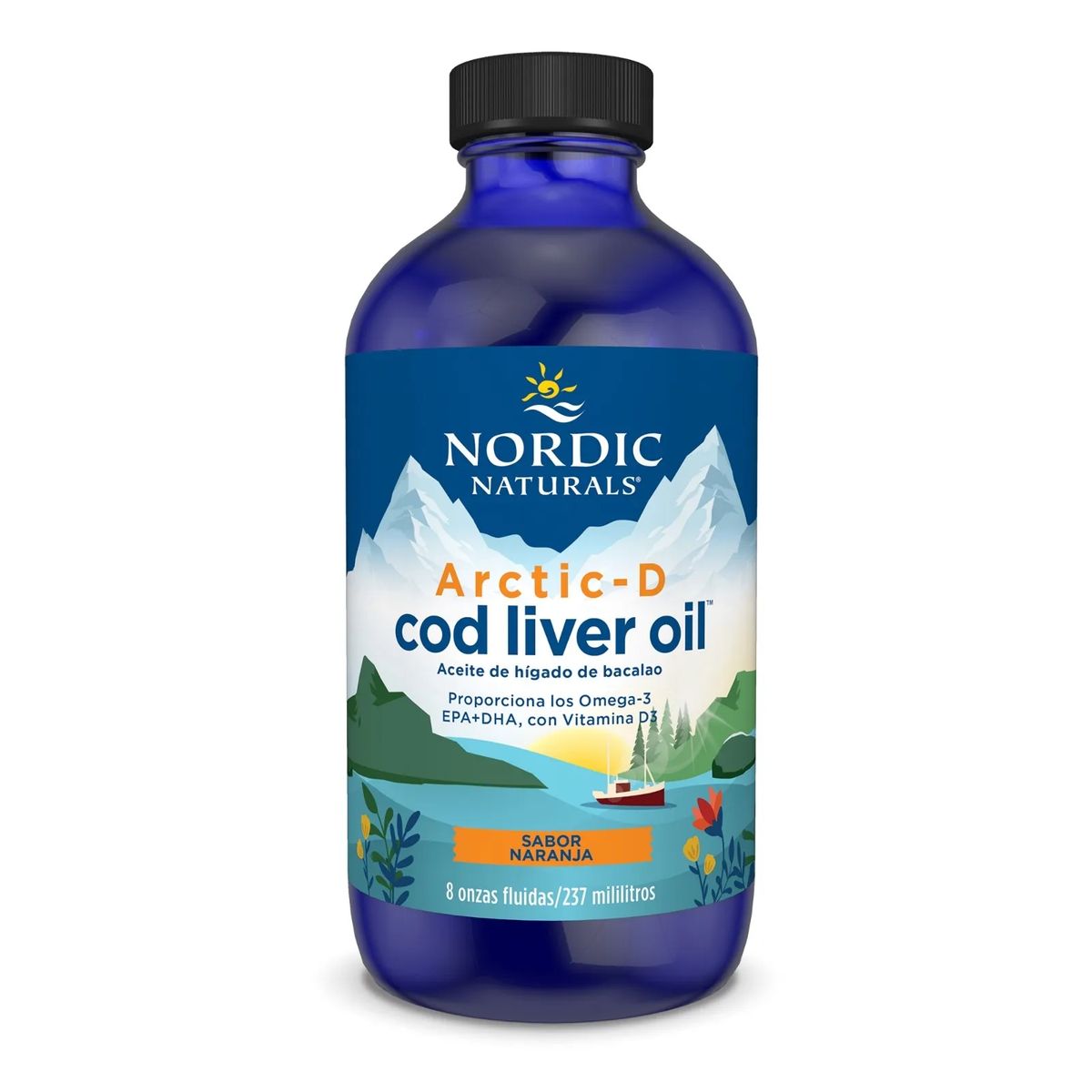 NORDIC - Nordic Naturals Arctic-d Cod Liver Oil Omega 3 con Vitamina D3 237ml