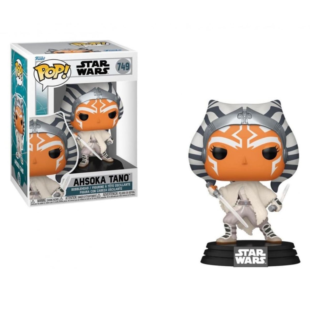 FUNKO - Funko Pop Star Wars - Ahsoka Tano 749