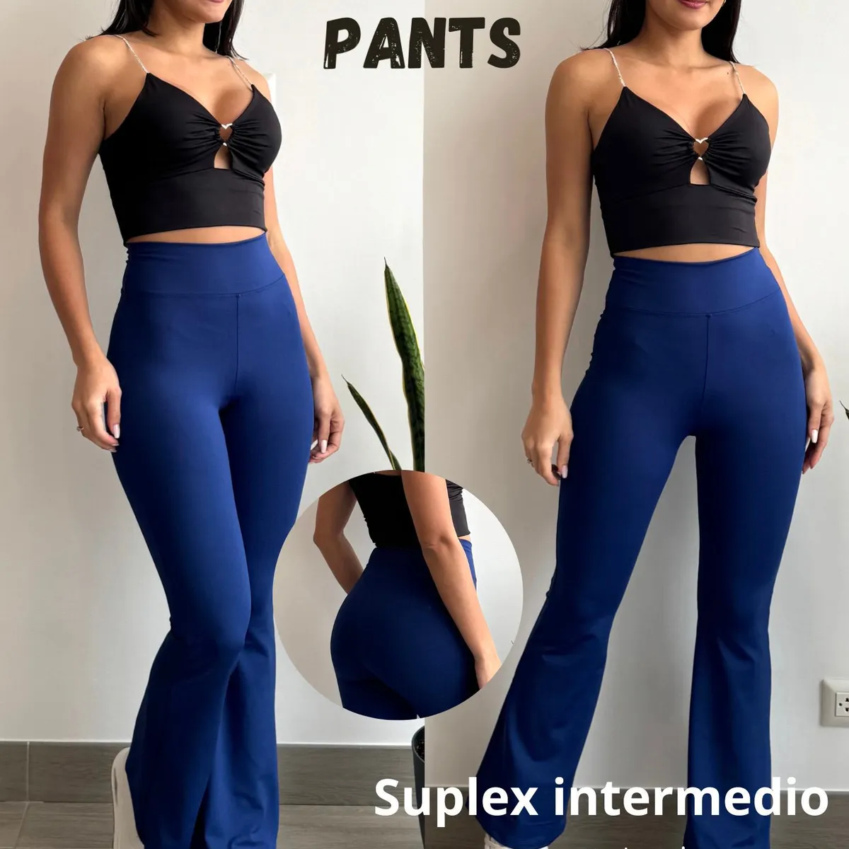 GENERICO - PANTALON  SIRENA ACAMPANADO SUPLEX INTERMEDIO