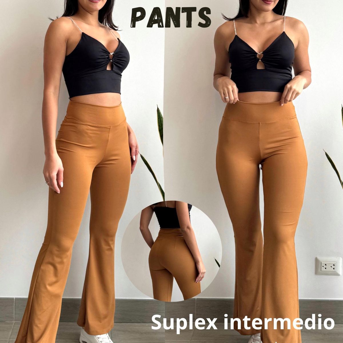 GENERICO - PANTALON  SIRENA ACAMPANADO SUPLEX INTERMEDIO