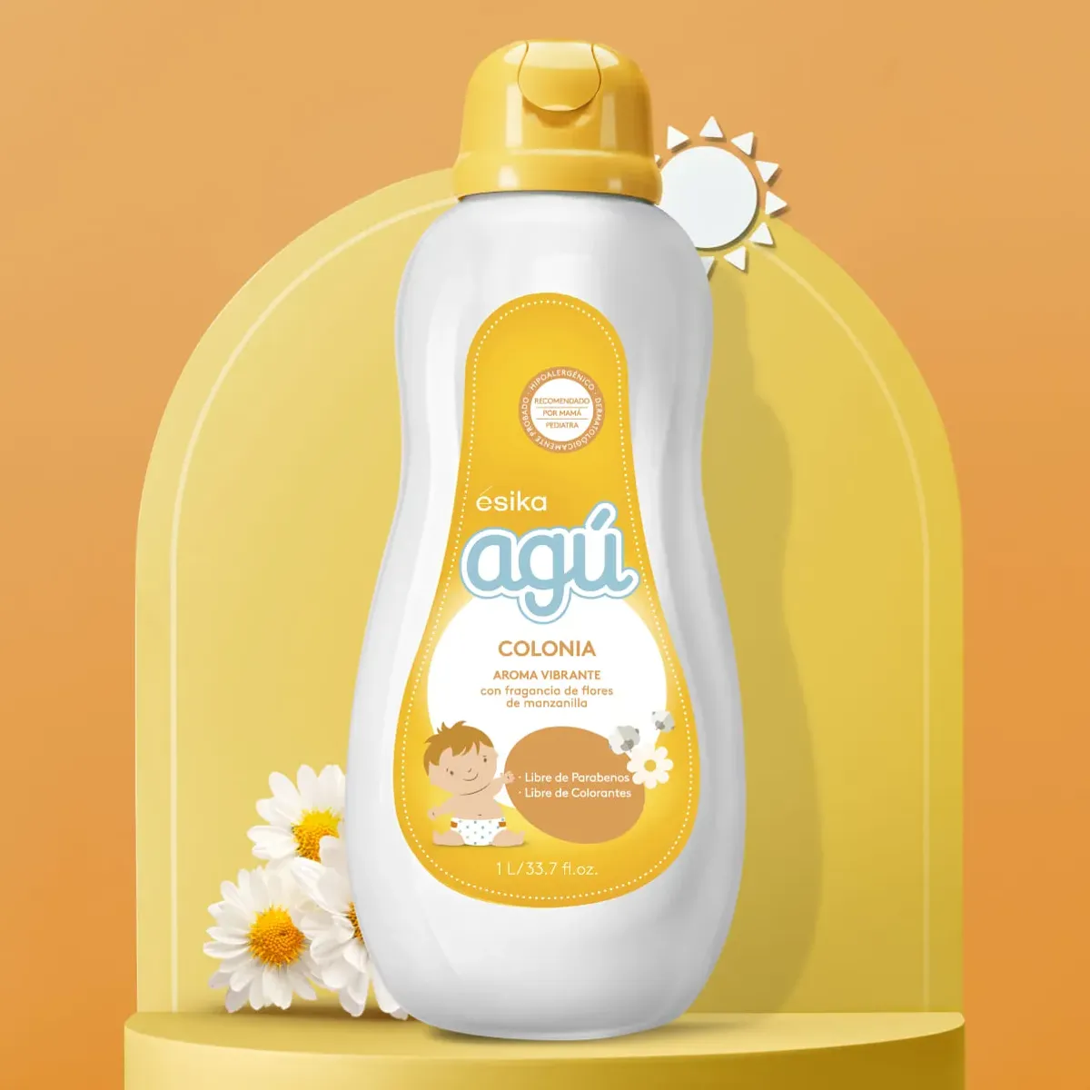 ESIKA - Colonia Agú Manzanilla 1 Litro Esika