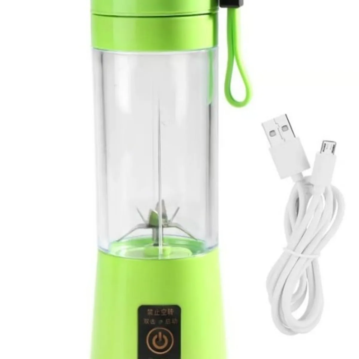 GENERICO - Mini Vaso Licuadora Portátil Usb Recargable 6asp verde