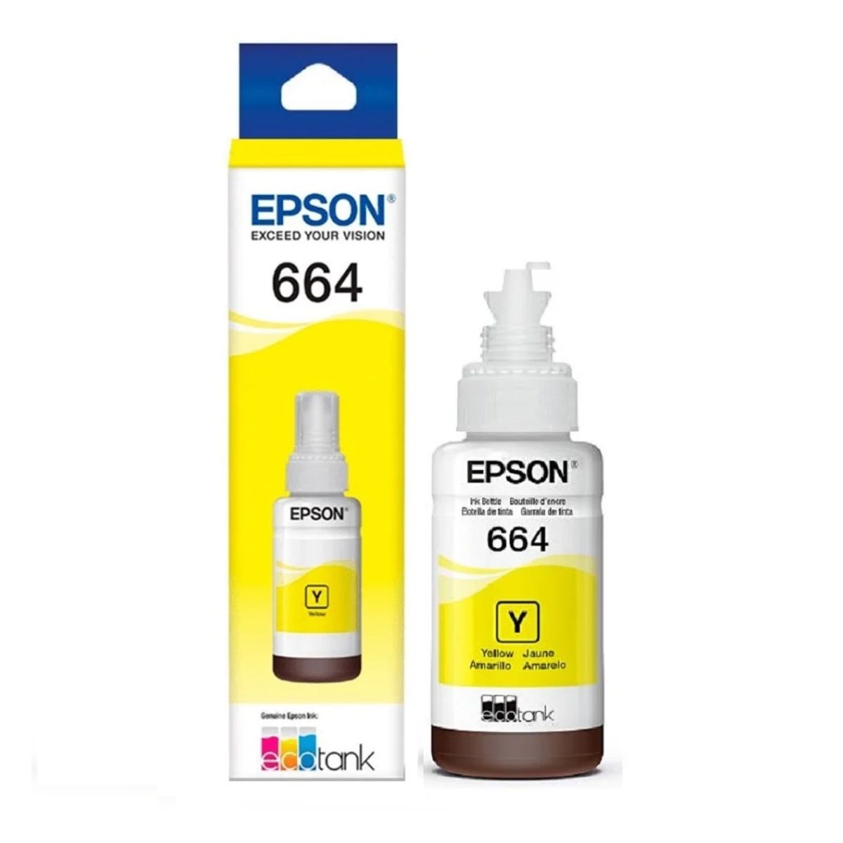 EPSON - TINTA EPSON 664 AMARILLO 70ML