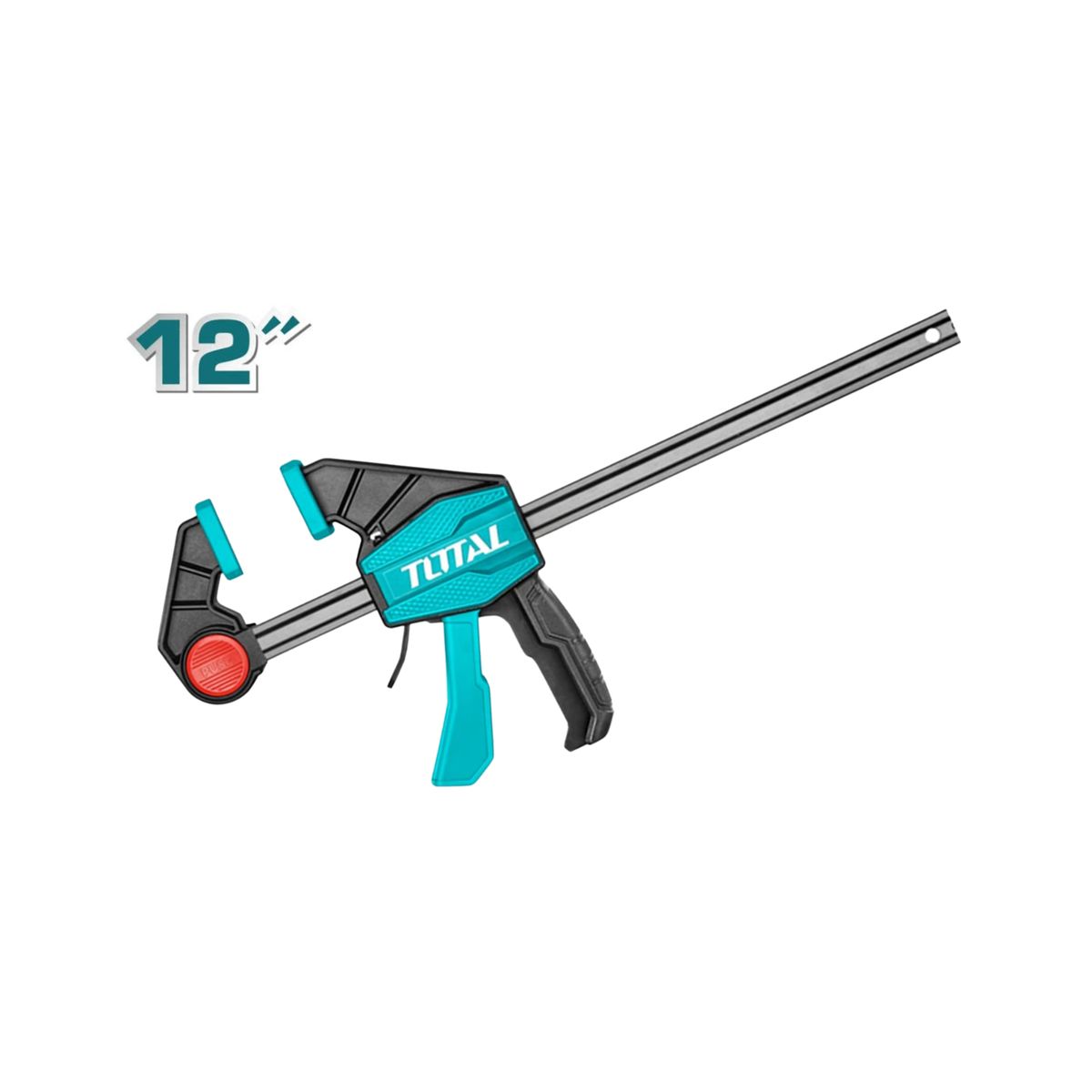 Total Tools - Prensa Rápida Auto Ajustable 12 Total Abrazadera 60kg X4pc
