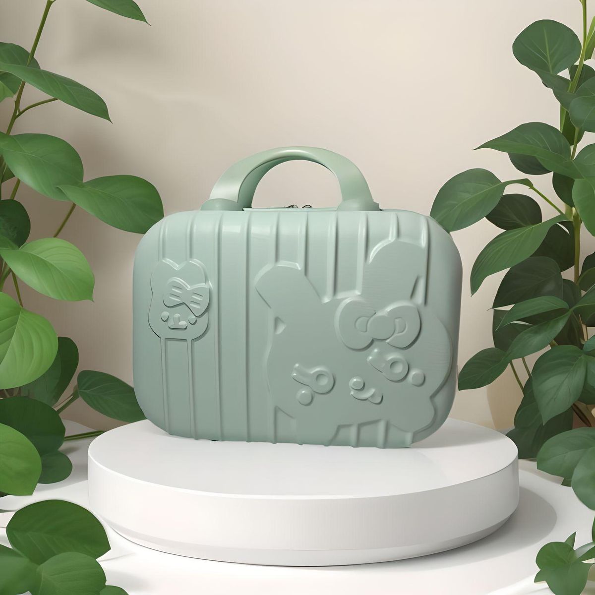 GENERICO - MALETA PORTÁTIL DE VIAJE NECESER DE COSMÉTICOS 3D