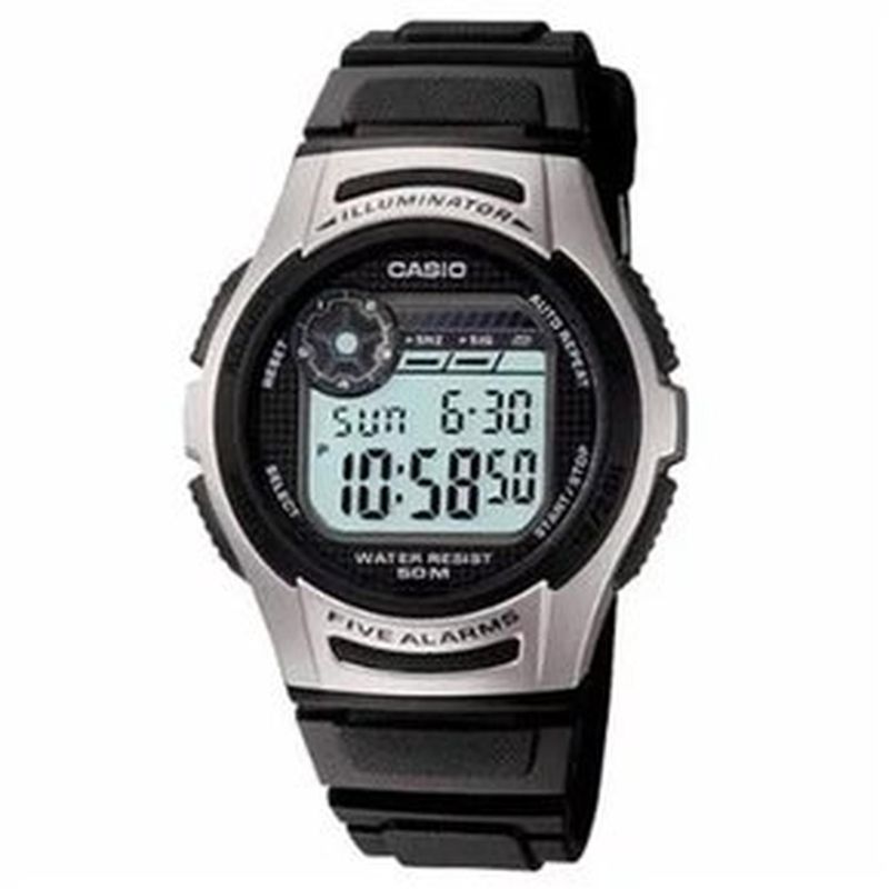 GENERICO - Reloj Deportivo Digital para Hombre Casio W213-1AV