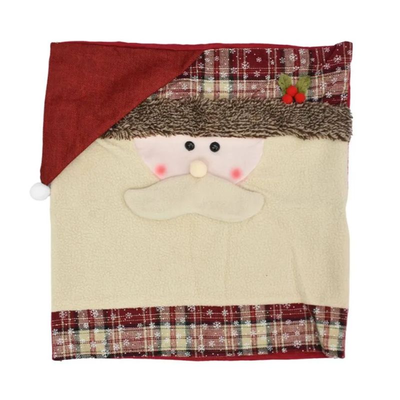 GENERICO - Fundas de Sillas Navideñas diseño Papa Noel