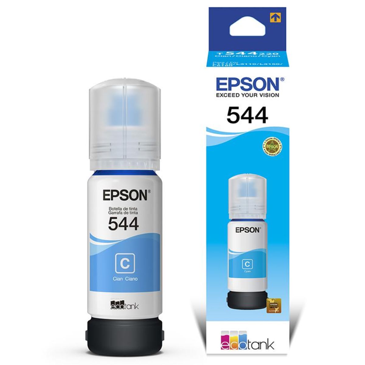 EPSON - Botella De Tinta Epson 544 Cyan