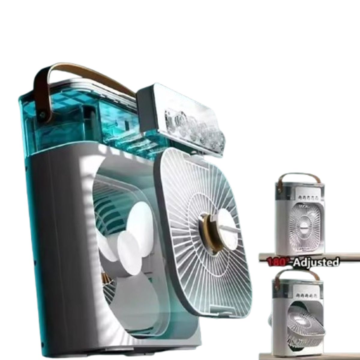 GENERICO - Mini Enfriador Humidificador de Aire portátil