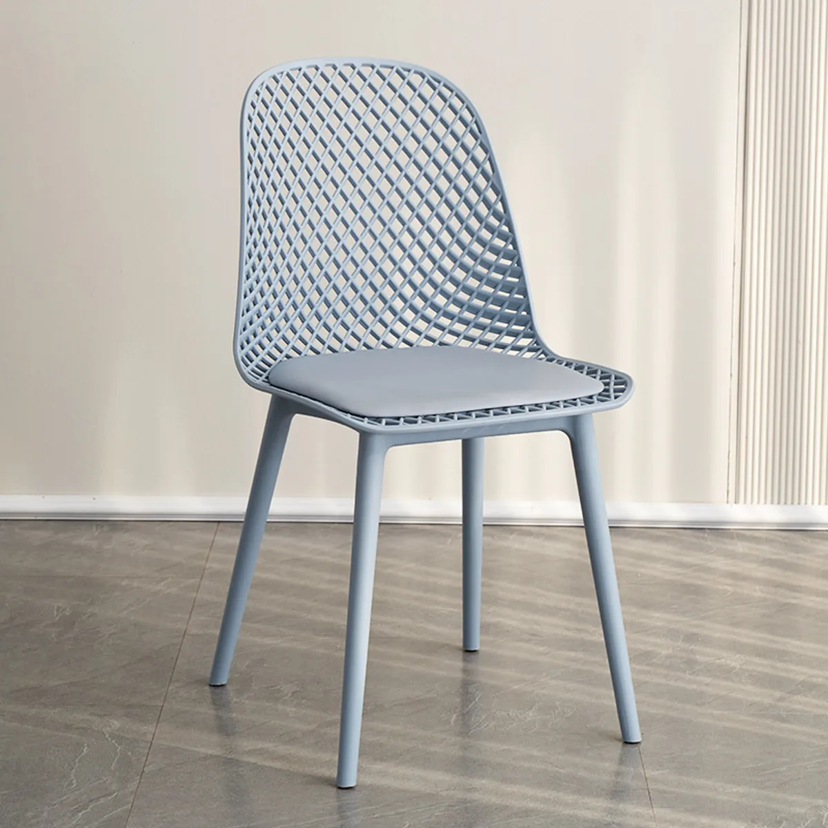 DECORPLAS - Silla para comedor Cartagena color Celeste