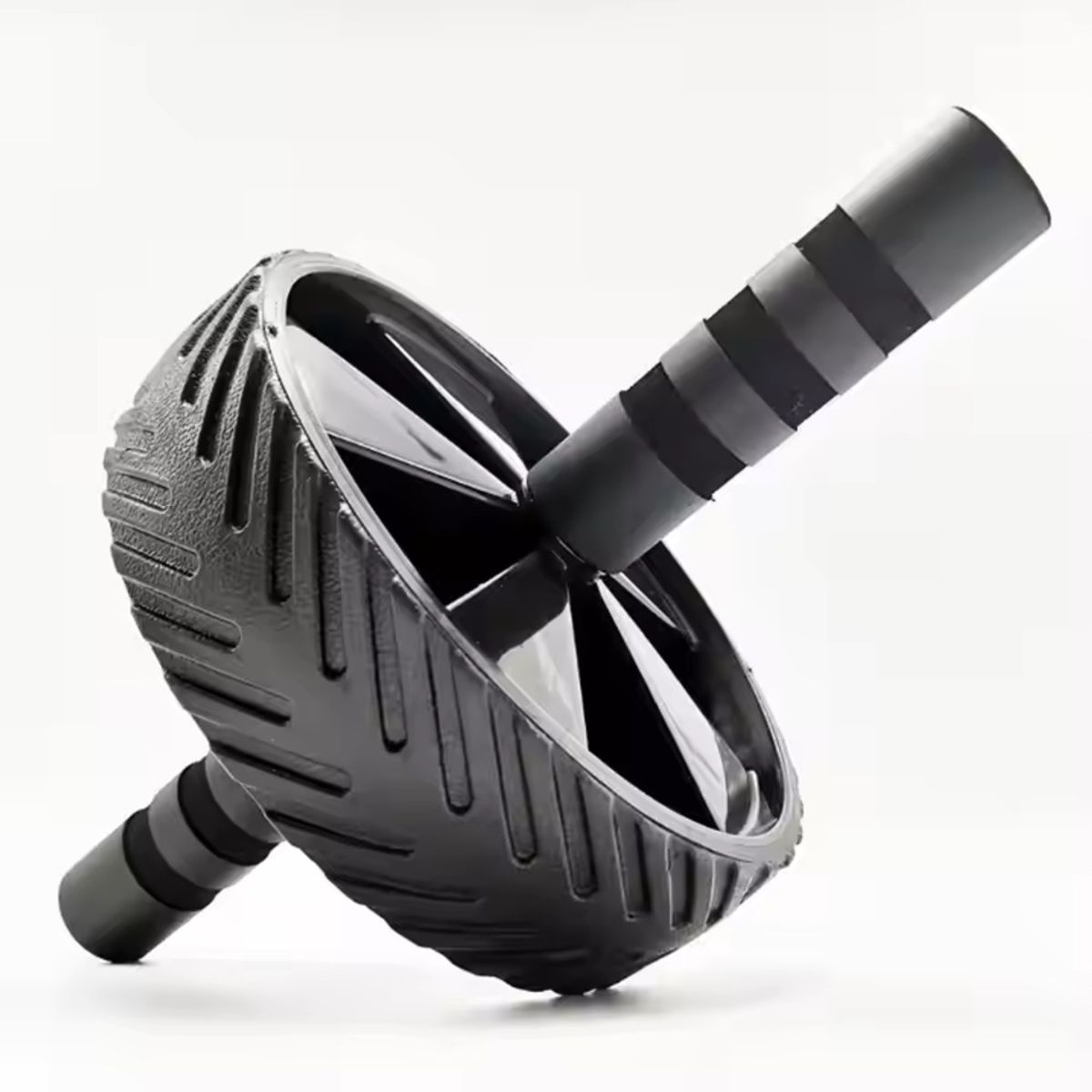 ALPHA GYM - Rueda abdominal de doble llanta de caucho