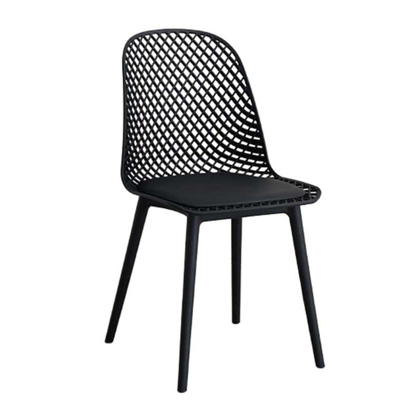 DECORPLAS - Silla para comedor Cartagena Color Negro Decorplas