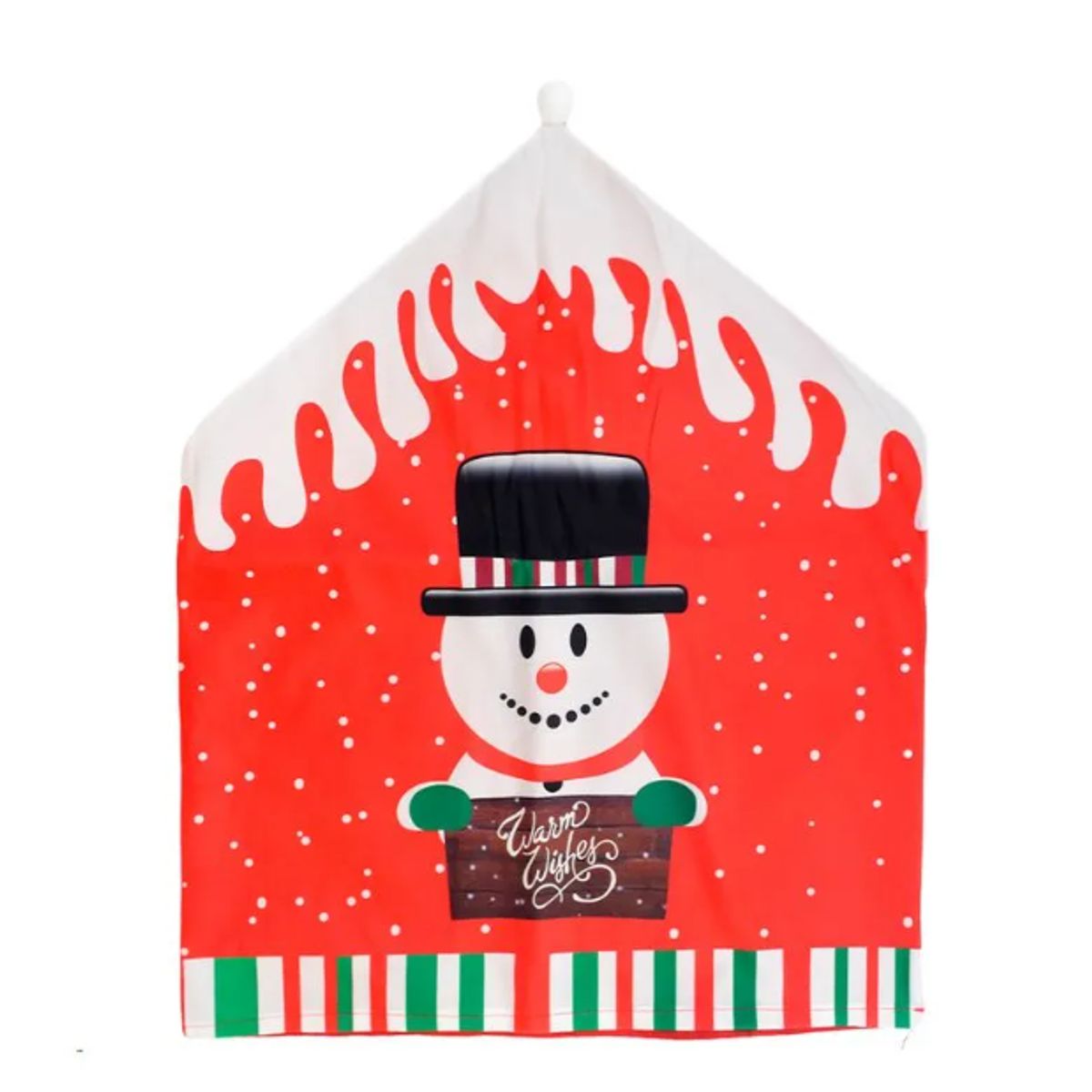 GENERICO - Fundas de Sillas Navideñas diseño Muñeco de Nieve