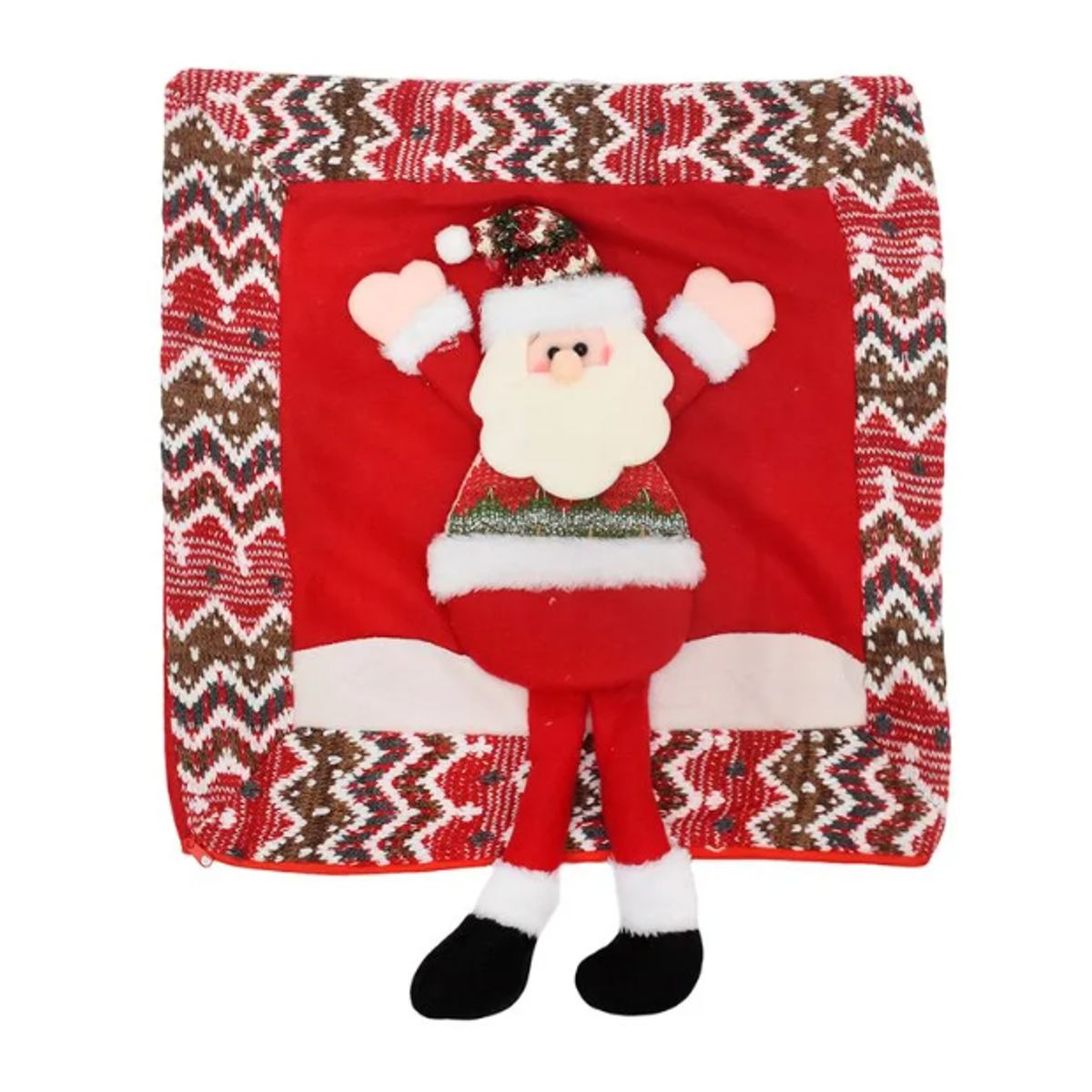 GENERICO - Fundas de Sillas Navideñas diseño Papa Noel