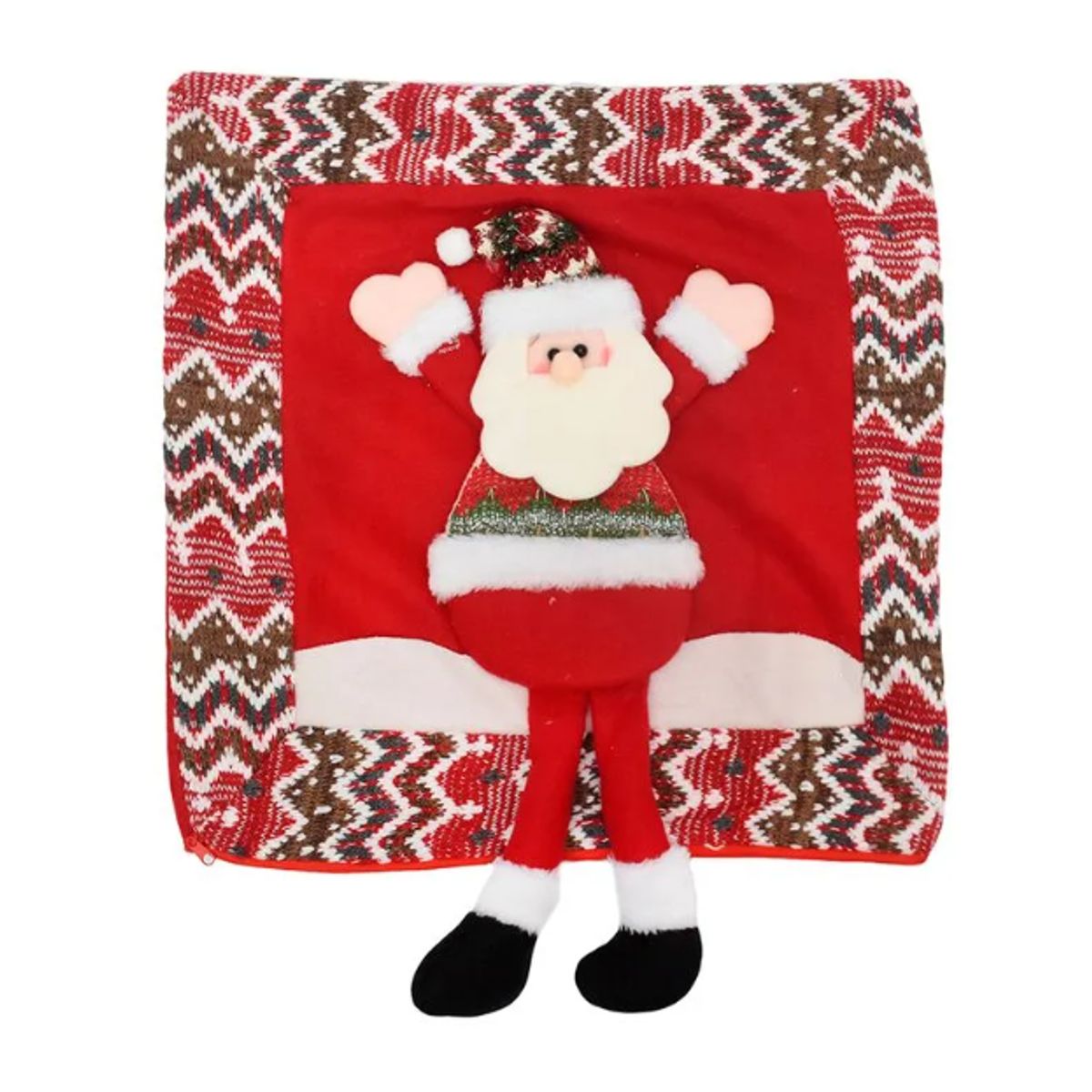 GENERICO - Fundas de Sillas Navideñas diseño Papa Noel