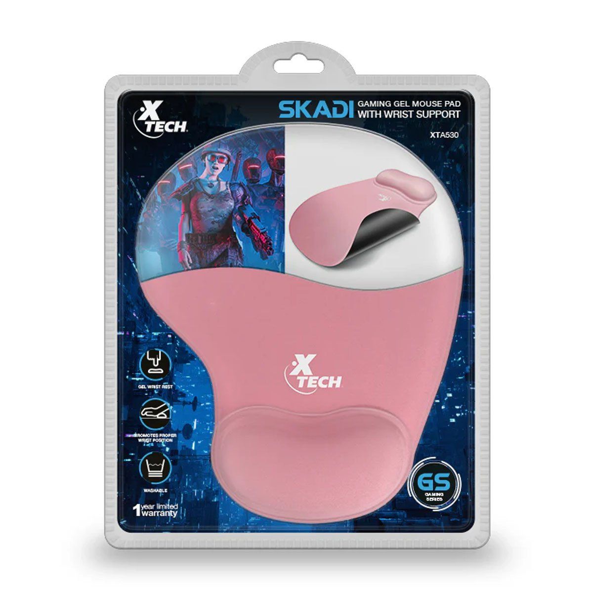 XTECH - PAD MOUSE XTECH COLOR ROSADO