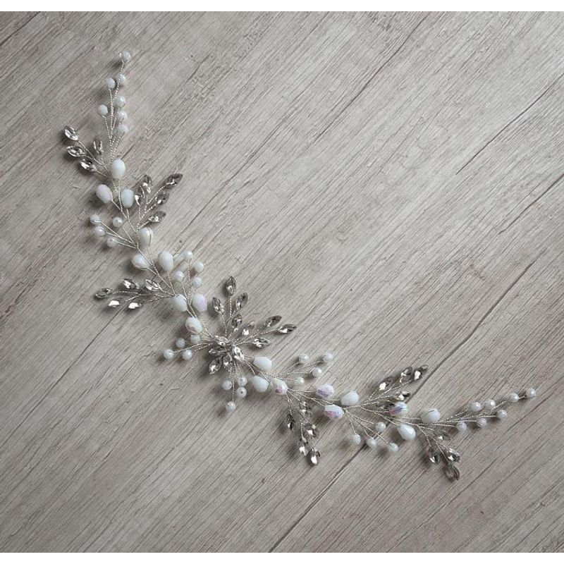 ANADE HANDMADE - TOCADO TIARA ACCESORIO CABELLO JOYAS DE NOVIA