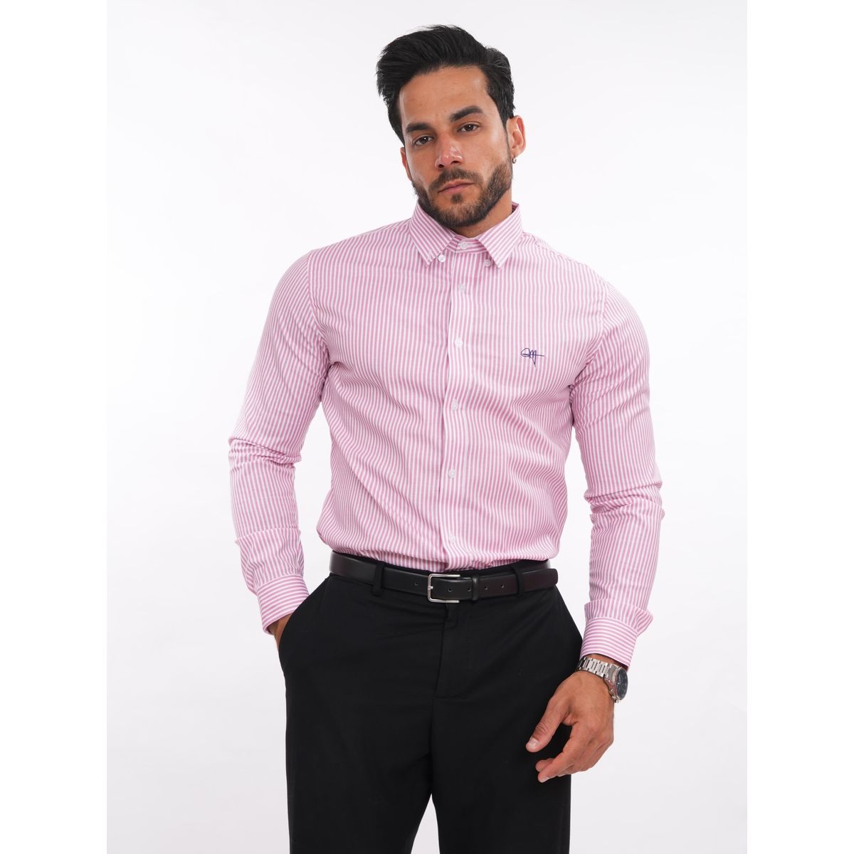 MEHIVIC - CAMISAS DE RAYAS CUELLO CAMISERO