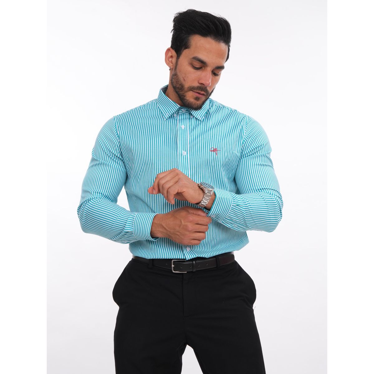 MEHIVIC - CAMISAS DE RAYAS CUELLO CAMISERO