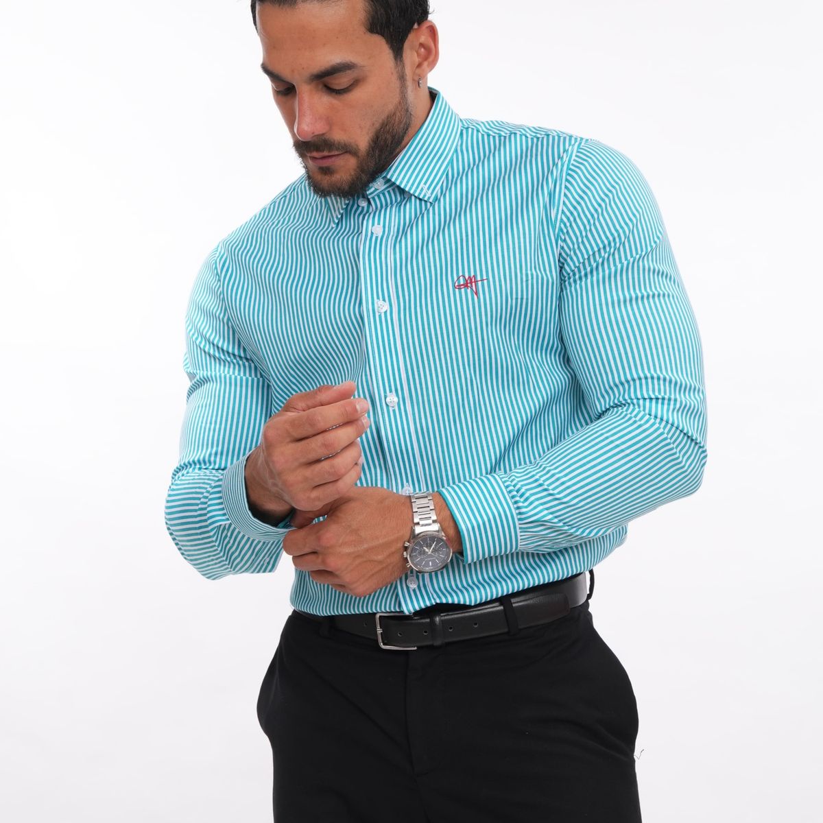 MEHIVIC - CAMISAS DE RAYAS CUELLO CAMISERO