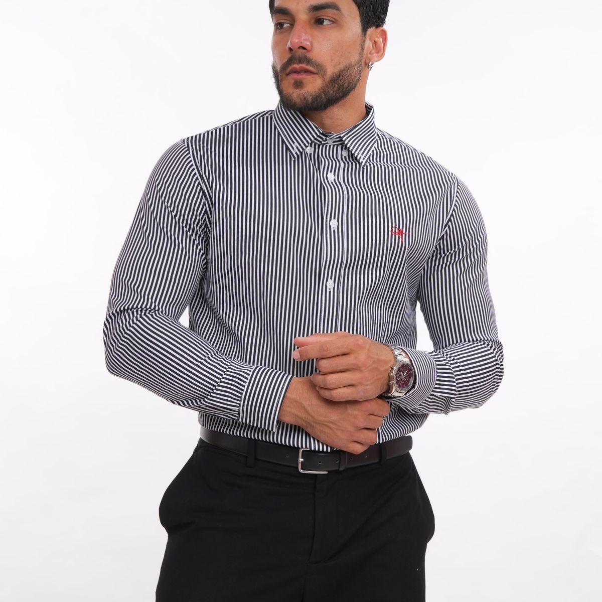 MEHIVIC - CAMISAS DE RAYAS CUELLO CAMISERO