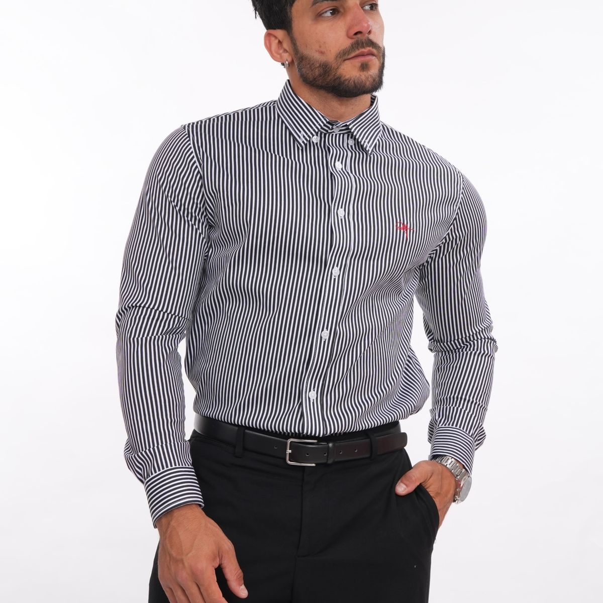 MEHIVIC - CAMISAS DE RAYAS CUELLO CAMISERO
