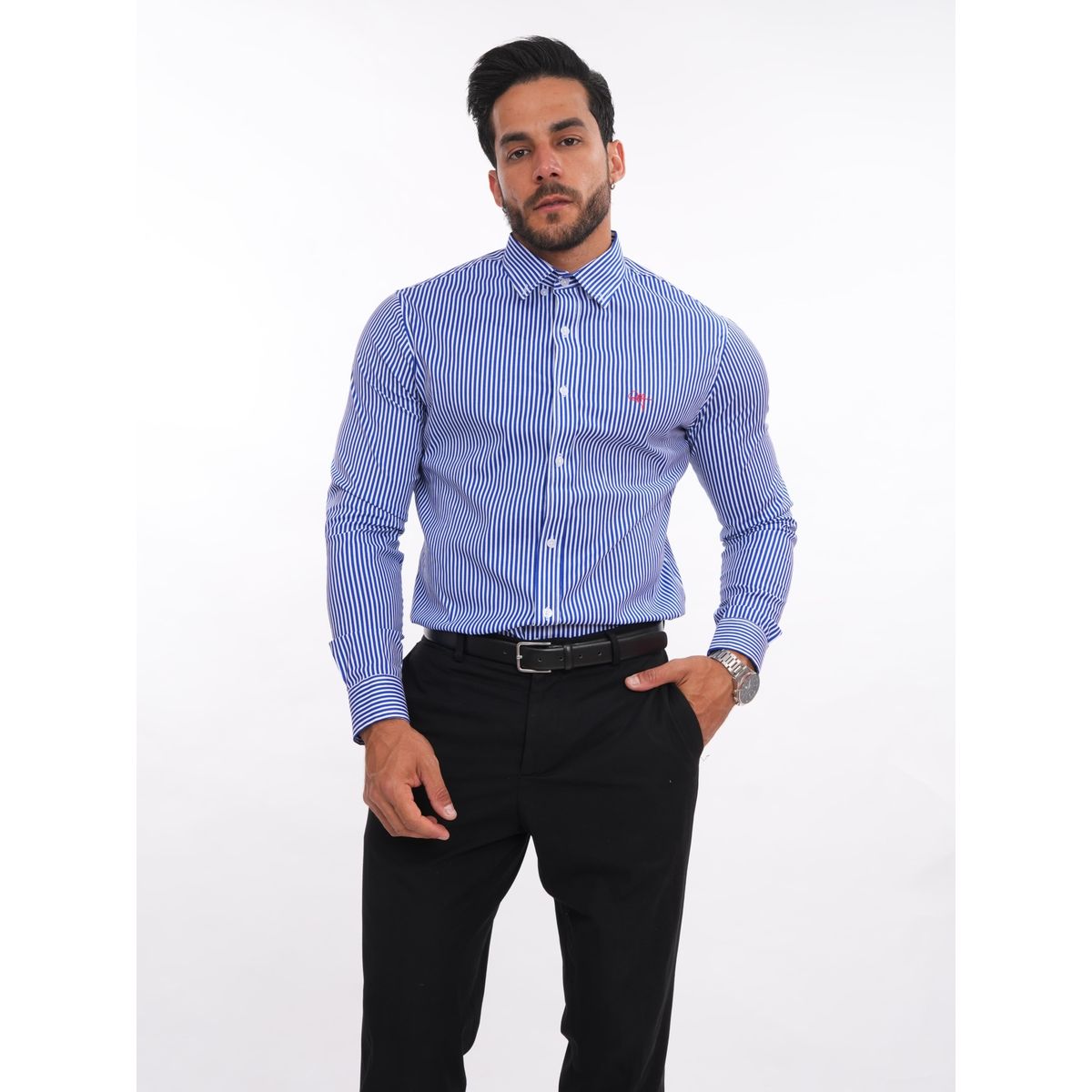 MEHIVIC - CAMISAS DE RAYAS CUELLO CAMISERO