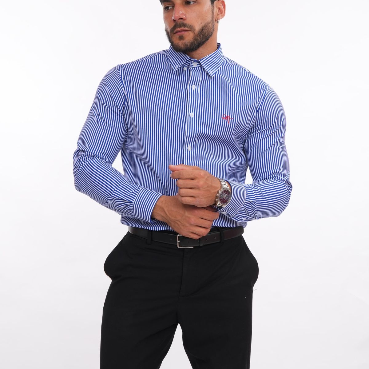MEHIVIC - CAMISAS DE RAYAS CUELLO CAMISERO