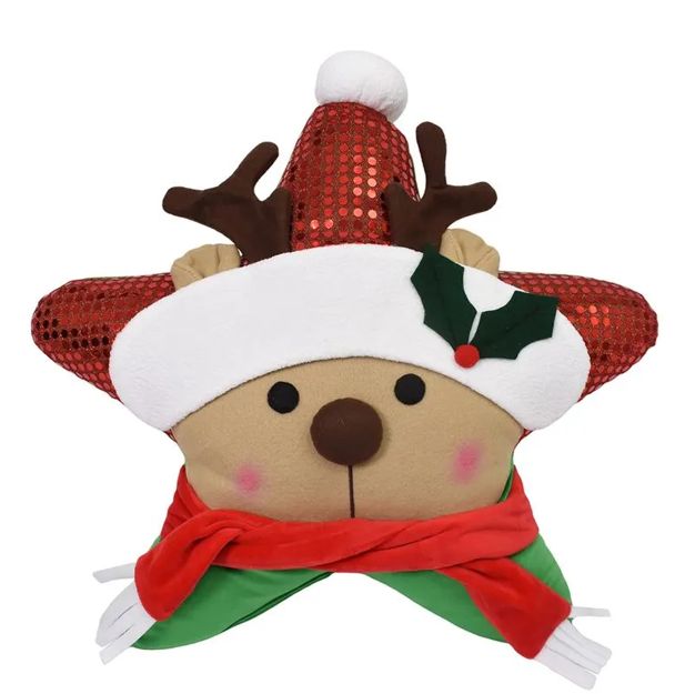 Cojin Navideño Estrella 50x50cm Reno GENERICO | falabella.com