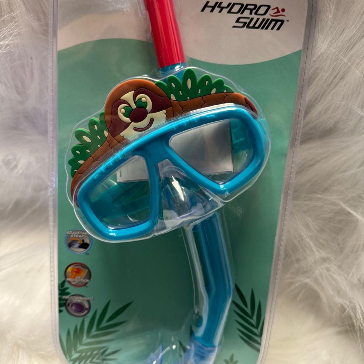 GENERICO - Snorkel de oso perezoso para Niños BESTWAY celeste
