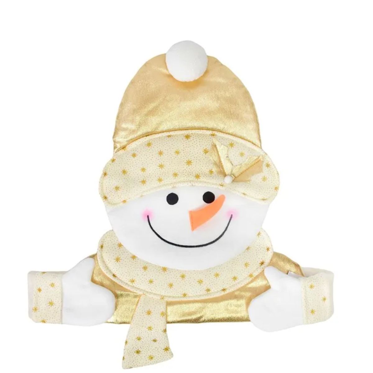 GENERICO - Fundas de Sillas Navideñas diseño Muñeco de Nieve