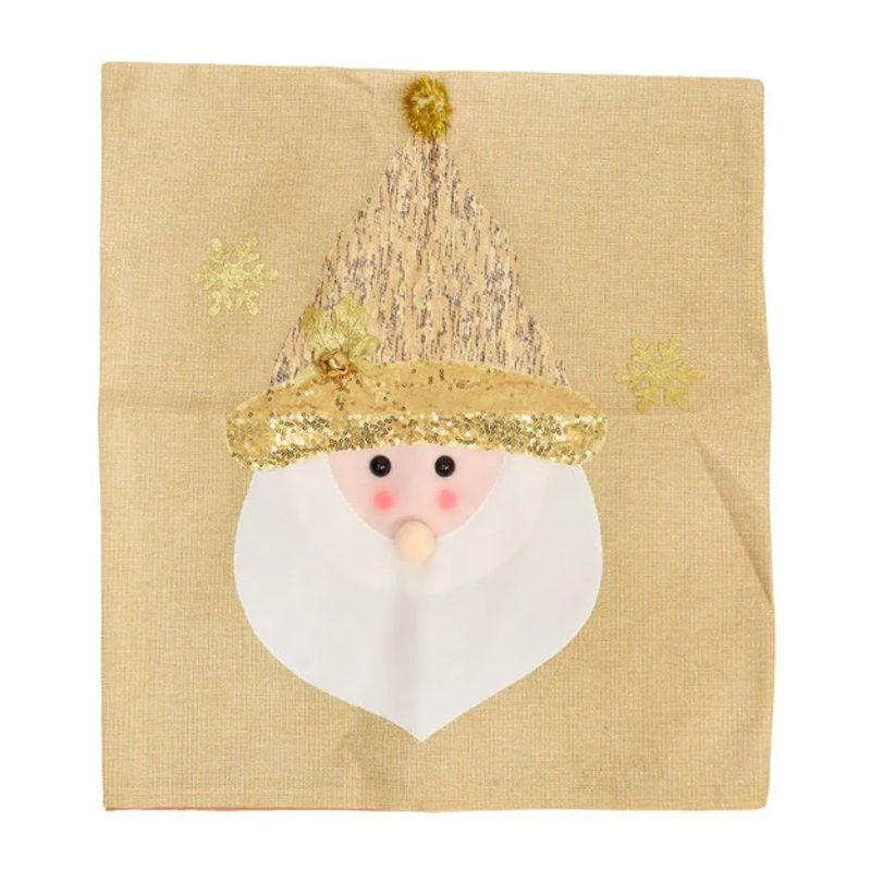 GENERICO - Fundas de Sillas Navideñas diseño Papa Noel